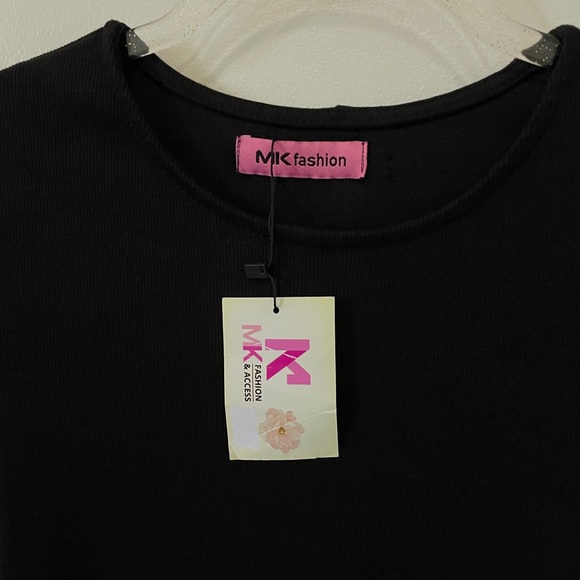 Solid Color Fitted Dress Set - Picture 3 of 5